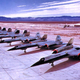 Lockheed A-12s lined up outside the Lockheed’s Palmdale, California facility. The A-12 served as the basis for the SR-71. (US Air Force)
